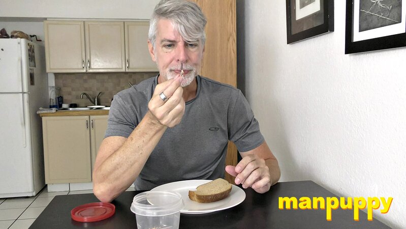 Giant Richard Lennox eats tiny friends for lunch