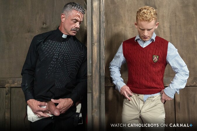 Priest Reece Scott glory-hole breeds altar boy Dylan Tides