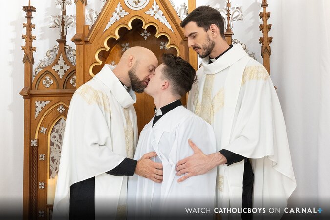 Reverends Snow and Spencer spit-roast altar boy Grant