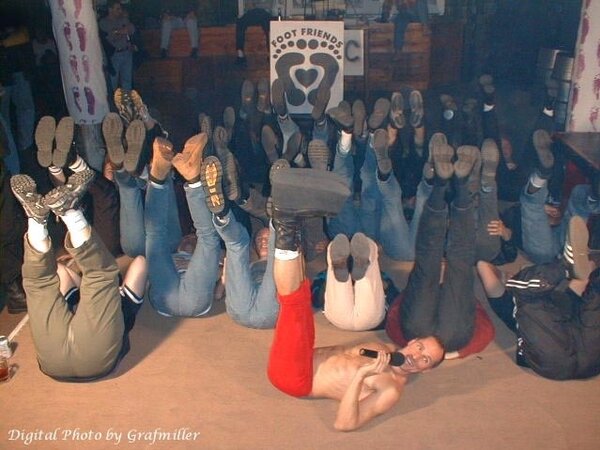 Private Benjamin demands boot licking service