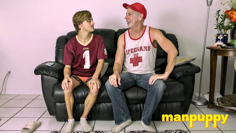 Tiny Frank Funsize facesits stepdad Richard Lennox