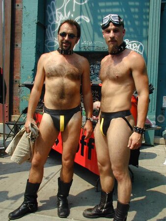 Boot hunks show off leather passion at Folsom festival