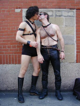 Boot hunks show off leather passion at Folsom festival