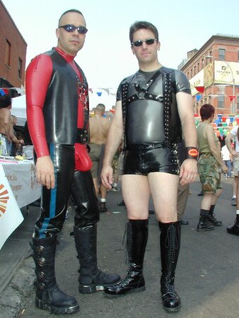 Boot hunks show off leather passion at Folsom festival