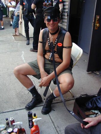 Boot hunks show off leather passion at Folsom festival