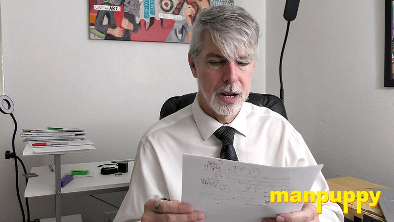 Tutor Richard Lennox footjobs student live on stream