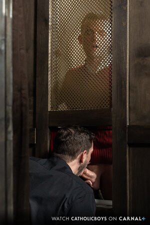 Reverend Aries takes Lane Colten’s cherry in confessional