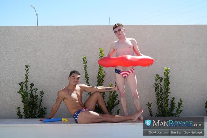 Damian Rose barebacks Amone Bane for July 4th