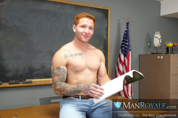 Jeremiah Cruze hooks up with teacher Zacc Andrews