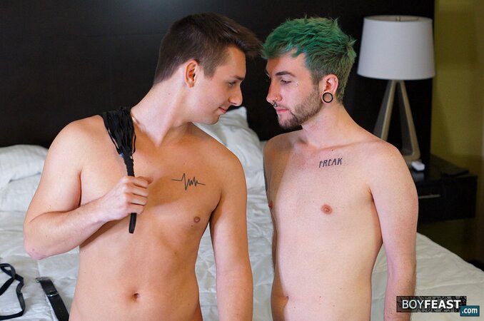 Harper White gets flogged and bred hard by Jacobey London