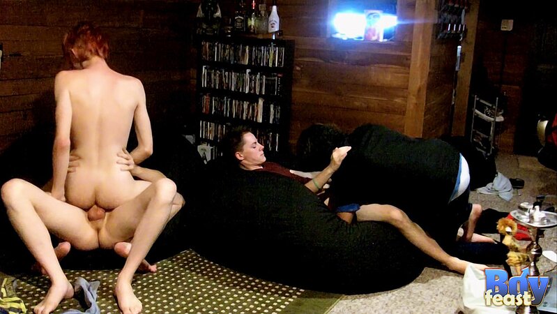 Trace Van De Kamp joins orgy with Erik Tribold