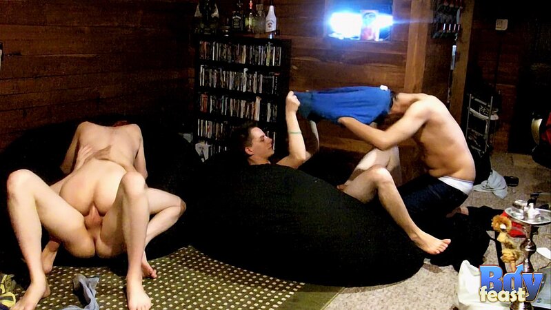 Trace Van De Kamp joins orgy with Erik Tribold