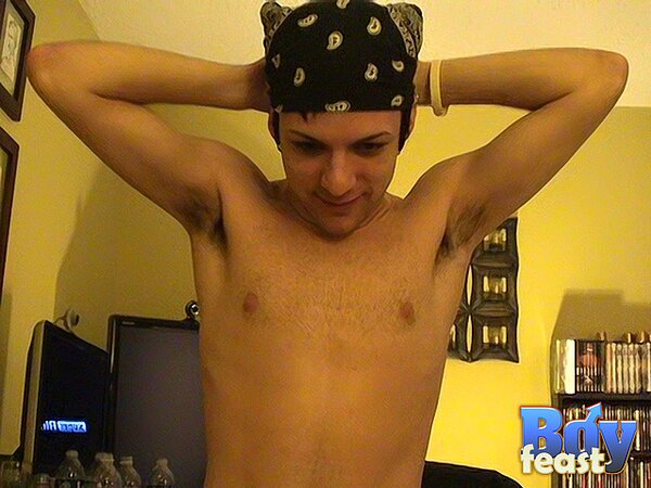 Trace and William jerk POV to hot facial finish