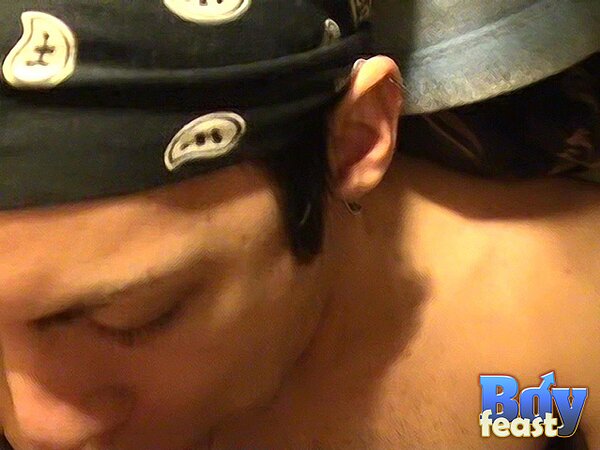 Trace and William jerk POV to hot facial finish