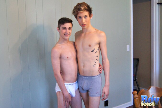 Blake Mast fucks Riley Summers over kitchen table raw