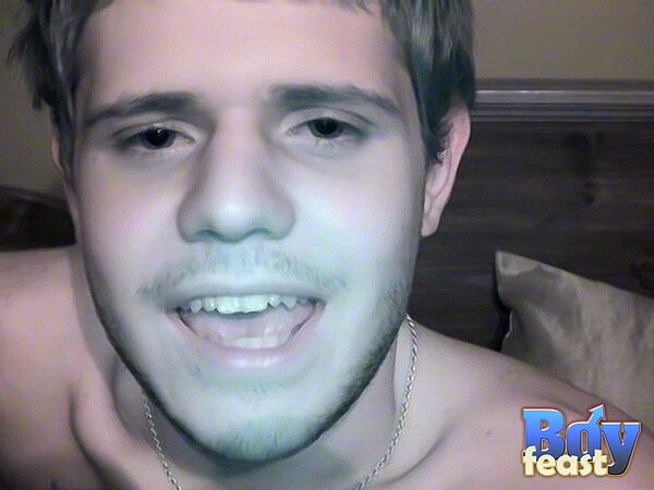 Nathan jerks thick cock solo for hot cum shot