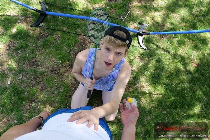 Jack Bailey park twink gets barebacked by Darron Bluu