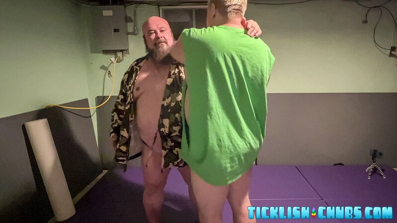 Buddy trains Matt in wrestling but tickles break him