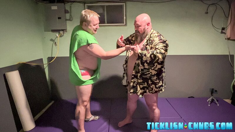 Buddy trains Matt in wrestling but tickles break him