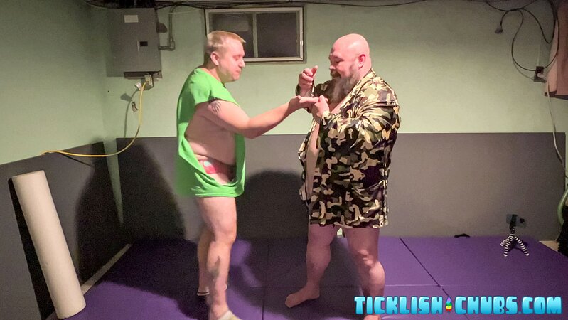 Buddy trains Matt in wrestling but tickles break him