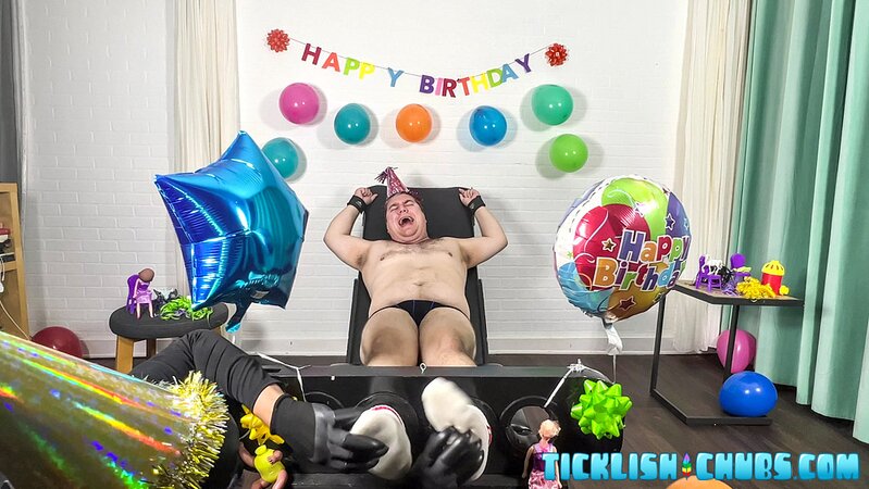 Miscallaneous throws twisted birthday tickle party for Matt
