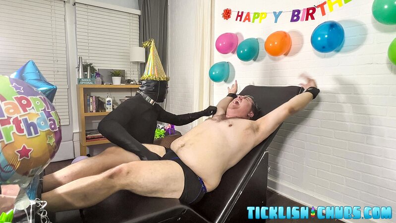 Miscallaneous throws twisted birthday tickle party for Matt