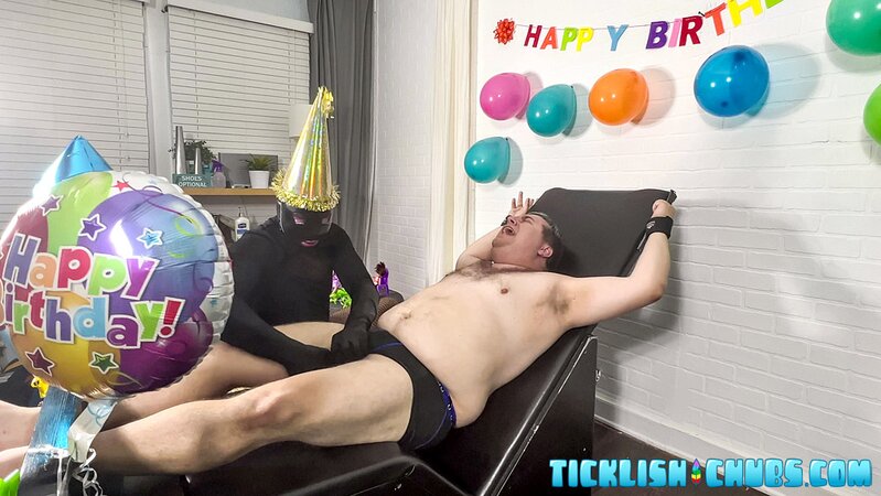 Miscallaneous throws twisted birthday tickle party for Matt