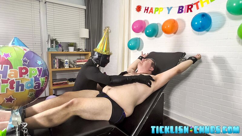 Miscallaneous throws twisted birthday tickle party for Matt