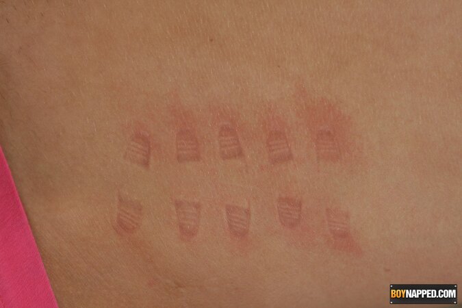 Sebastian pegs Kelvin Summers until he screams in pain