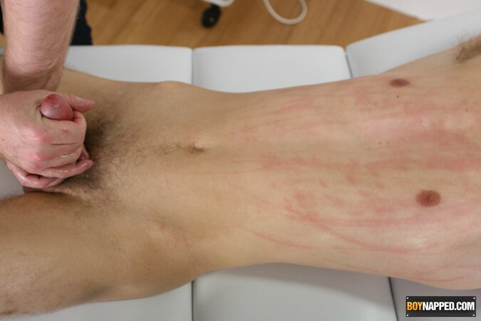 Straight Chris massaged then gets banged