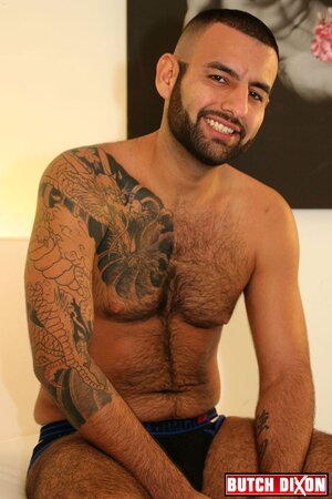 David Camacho strokes his schlong solo