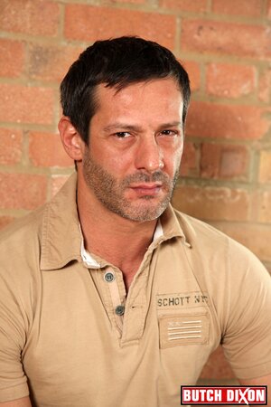 Antonio Garcia milks his mature cock