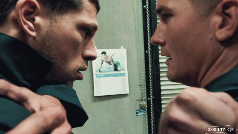 Closeted mechanic Brandon Anderson gets tempted during guy talk