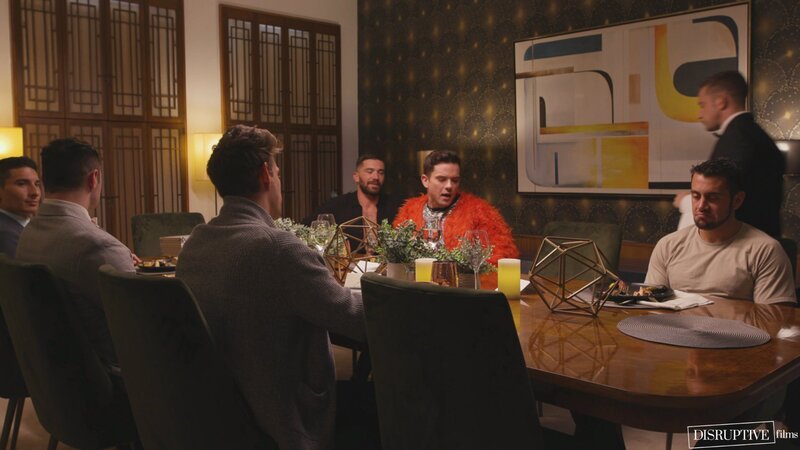 Dante Colle stays quiet while the mysterious dinner gets wild