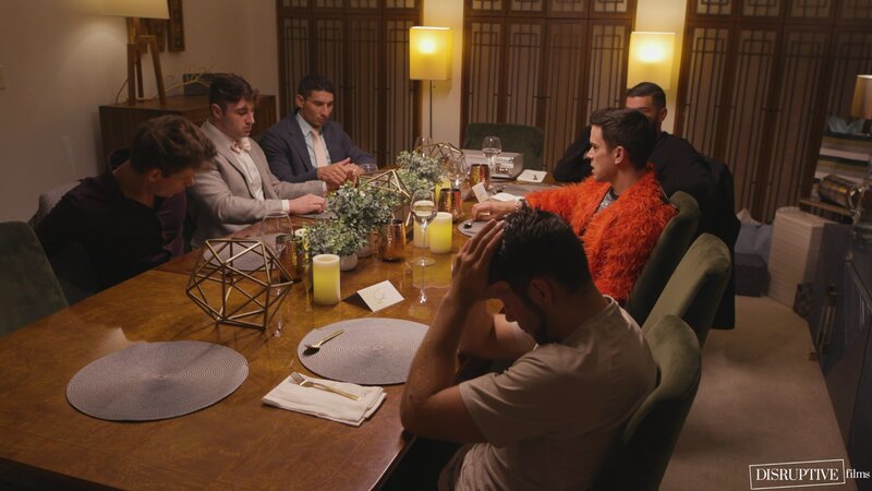 Dante Colle stays quiet while the mysterious dinner gets wild