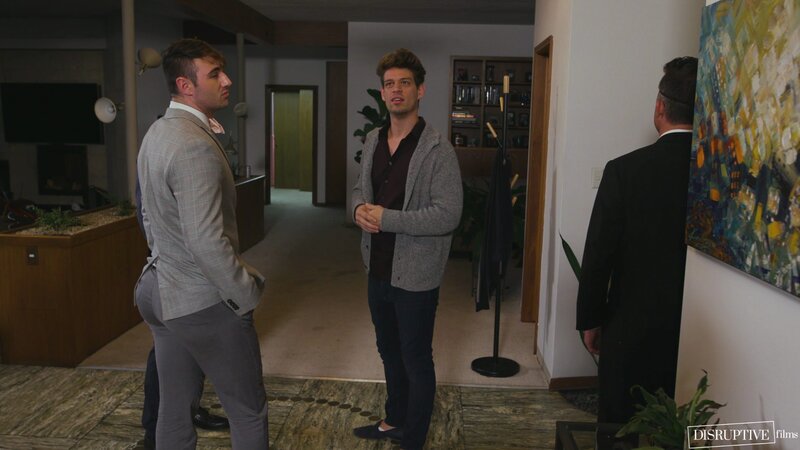 Dakota Payne and three hunks raw fuck in secret house