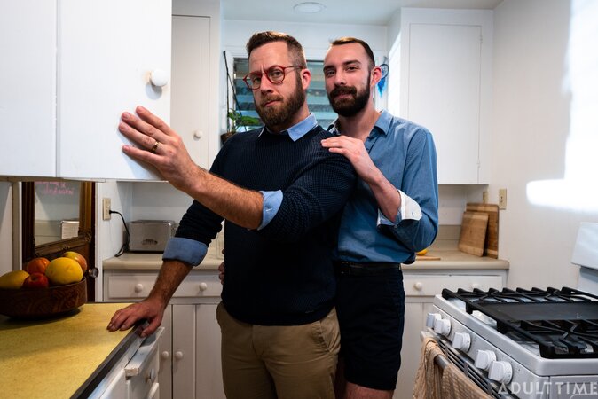 Stepdads Joel Someone and Johnny B comfort and breed you raw