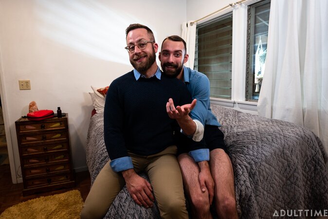 Stepdads Joel Someone and Johnny B comfort and breed you raw