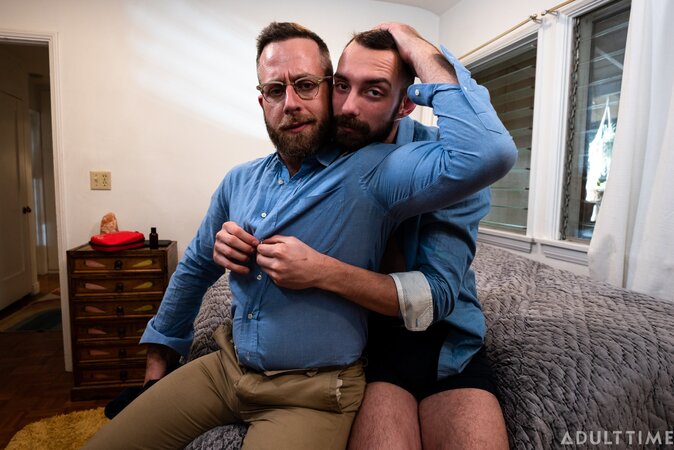 Stepdads Joel Someone and Johnny B comfort and breed you raw