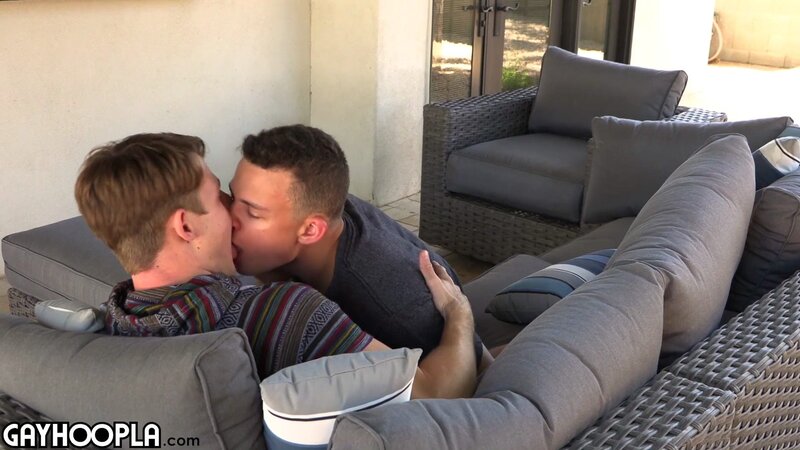 Price Hogan and Rico Vega flip fuck with double dildo