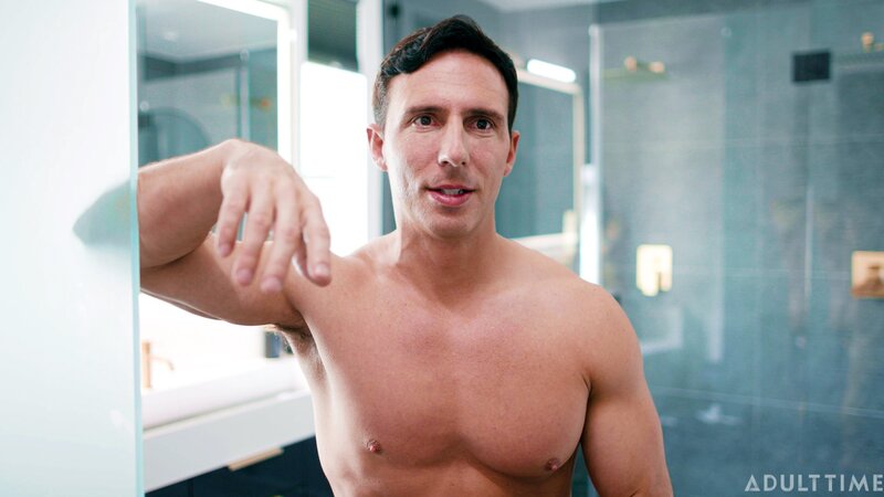 Reese Rideout breeds groom Brock Banks before the wedding