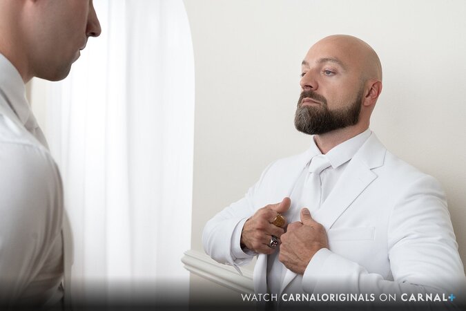 Master Adam Snow deepthroats and breeds apprentice Milo