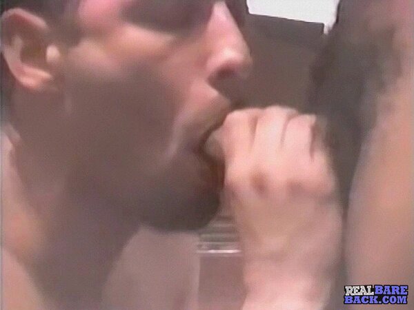 Robert R stretches white boy Jonathan Z with big black cock