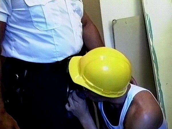 Construction workers John Nagel and Mike Anthony fuck on lunch break