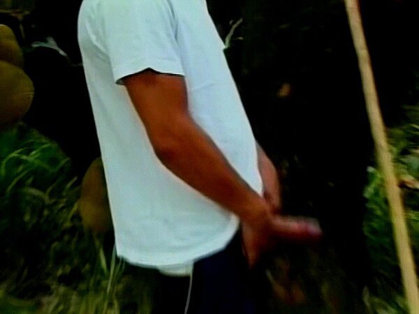 Tattooed Davison rides Eduardo’s cock in the jungle