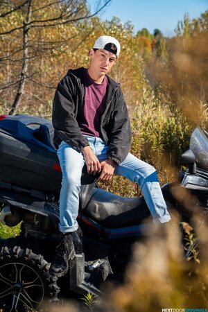 William Seed rescues Edward Terrant in woods then breeds him raw