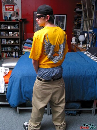 Ian Madrox dares you to spank his bad boy ass