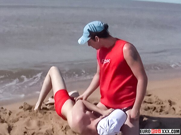 Fran Maldonado fakes drowning just so lifeguard Harold Zen will rescue and fuck him