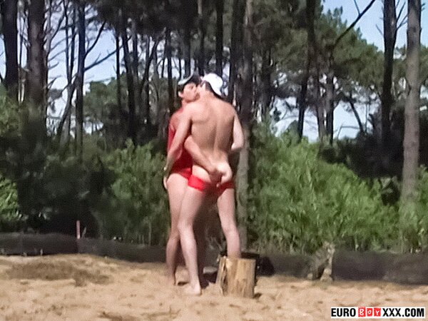 Fran Maldonado fakes drowning just so lifeguard Harold Zen will rescue and fuck him