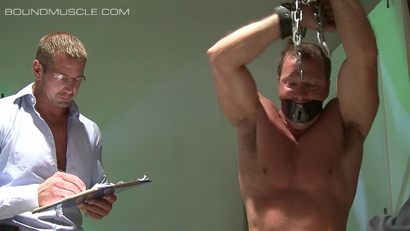 Mitch Colby and Luke Riley inspect and shave the new uncut product Derek Pain